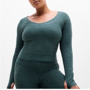 NWT Athleta SoftLuxe Long Sleeve Top